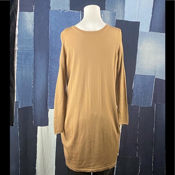 Hoss Intropia Knitted Midi Sweater Dress Sz L - Picture 3 of 8